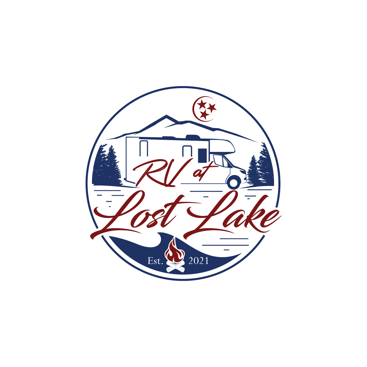 Diseño de Logo por prodesigns99 para RV at Lost Lake | Diseño #26873677