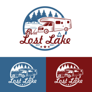Logo Design by fly  design for RV at Lost Lake | Design: #26870536