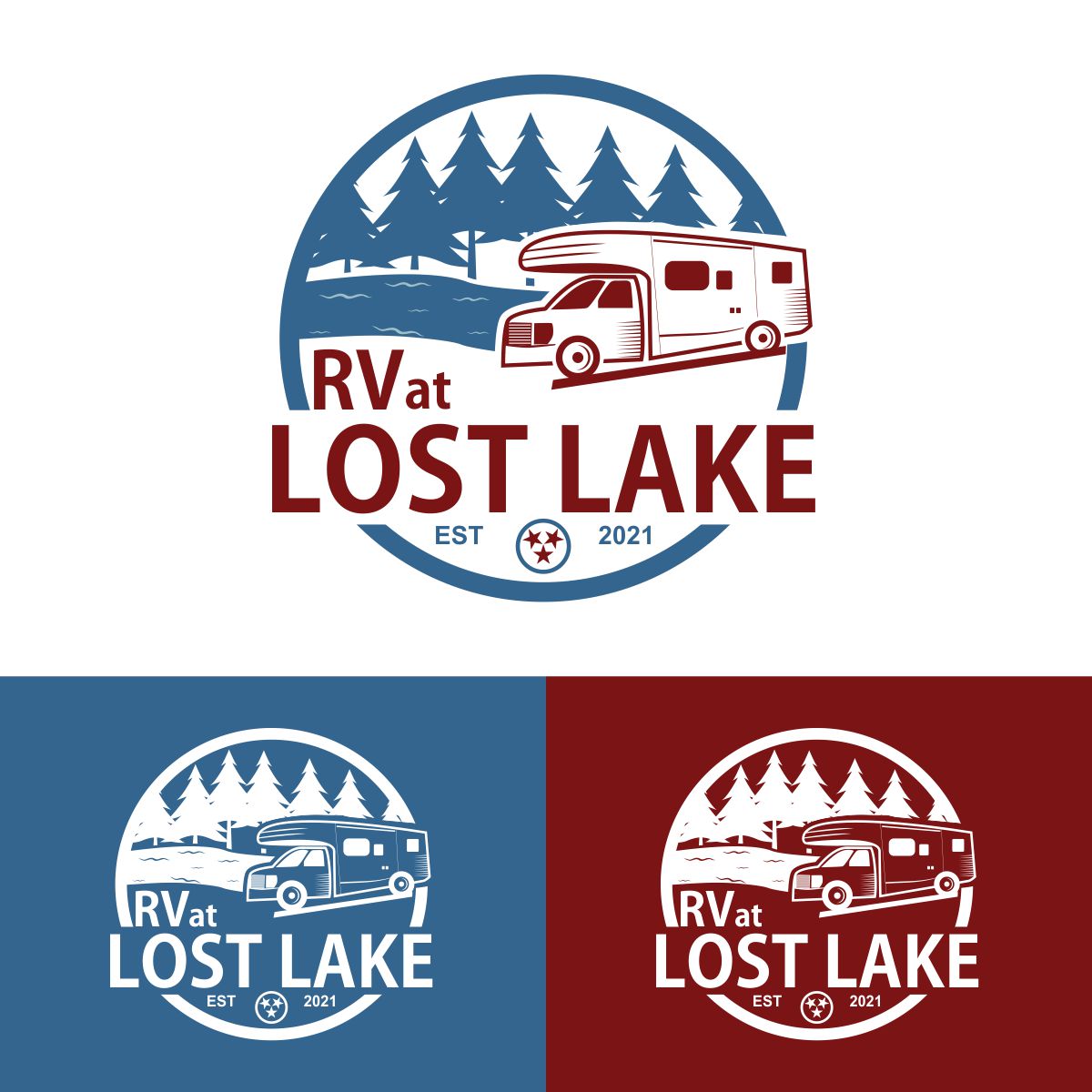 Design de Logo par fly  design pour RV at Lost Lake | Design #26881795
