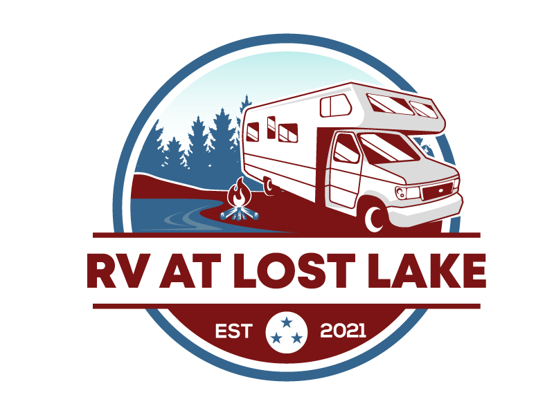 Logo Design by logoQ for RV at Lost Lake | Design #26893800