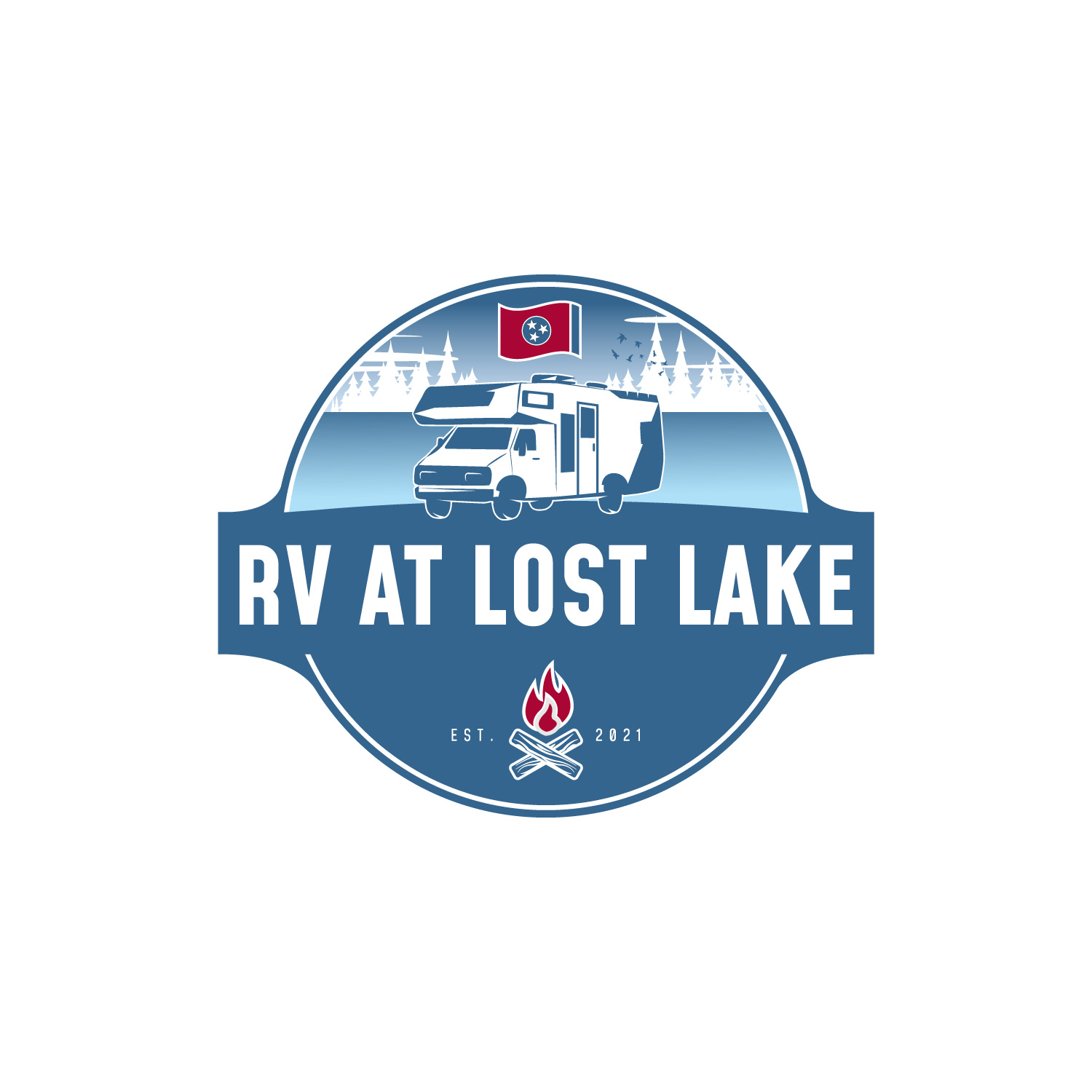 Design de Logo par AinebAyoub pour RV at Lost Lake | Design #26890268