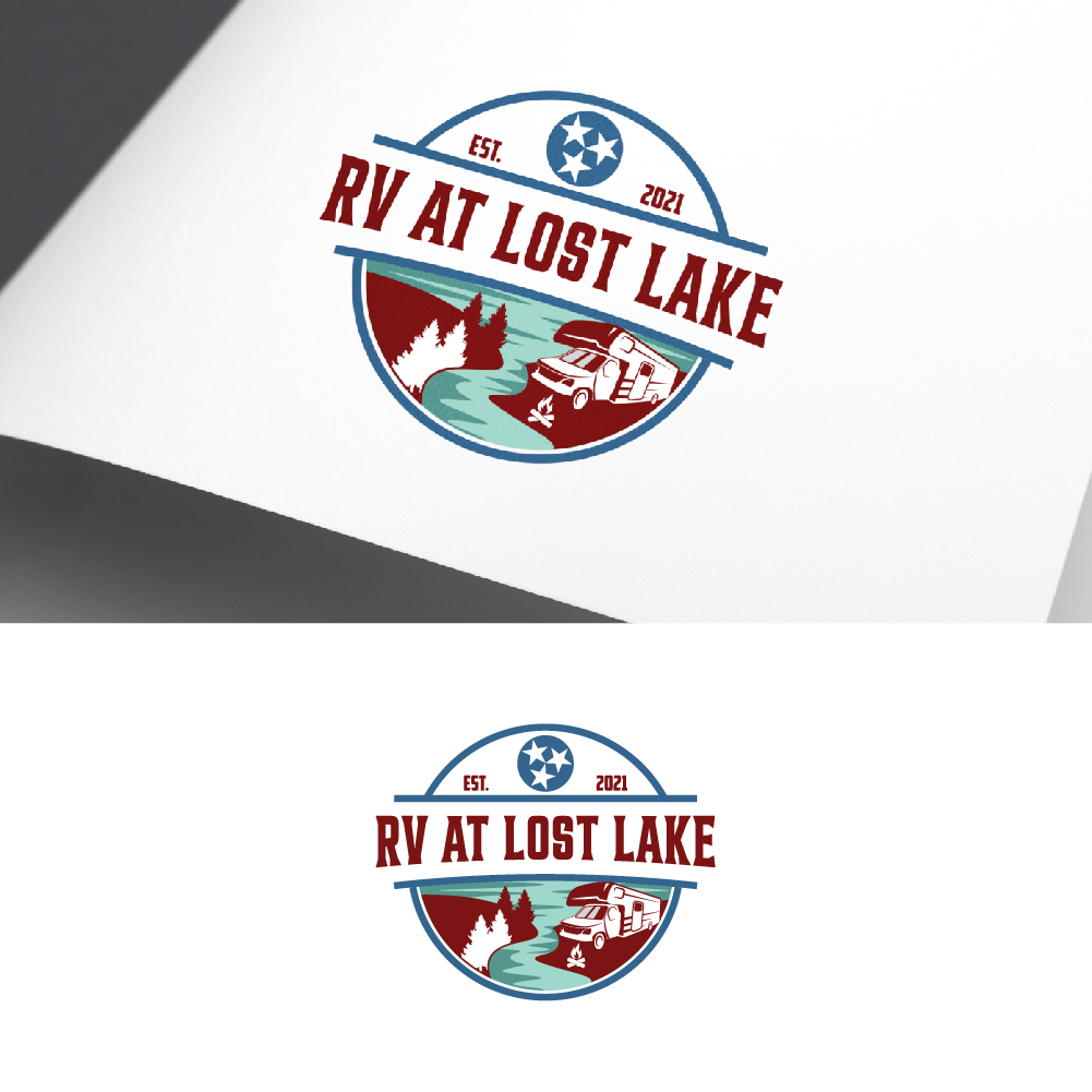 Logo Design by Tan-D for RV at Lost Lake | Design #26894143