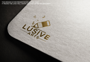 Lusive Arts | Logo Design by Jennifer©