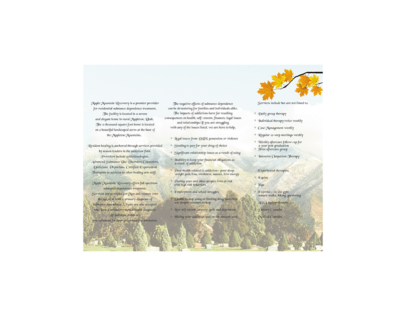 Brochure Design by Kiki Hermawan for Salt Lake Behavioral Health | Design #3099784