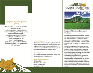 Diseño de Brochure por Pia para Salt Lake Behavioral Health | Diseño #3117900
