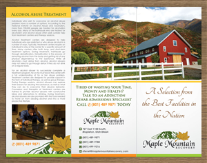 Design de Brochure par Sbss pour Salt Lake Behavioral Health | Design : #3077694