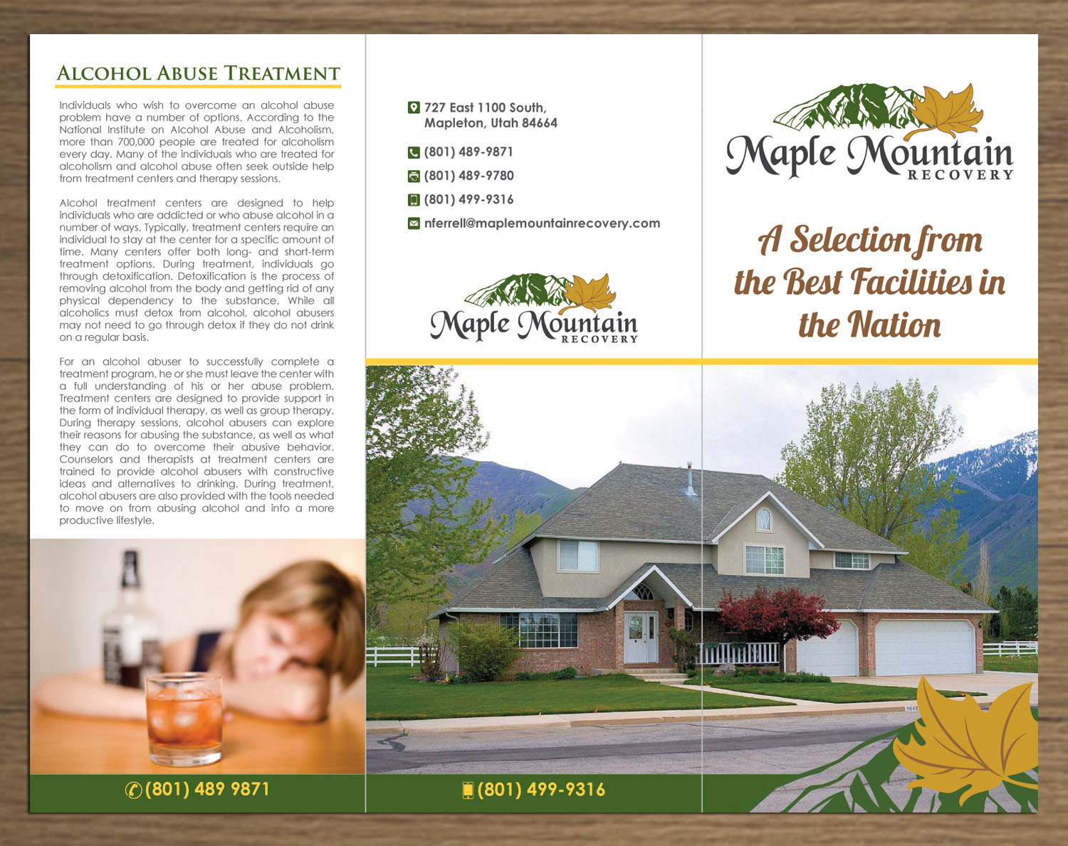 Design de Brochure par Sbss pour Salt Lake Behavioral Health | Design #3077698