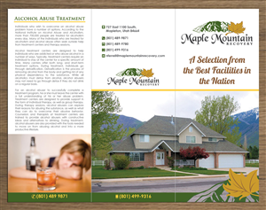Design de Brochure par Sbss pour Salt Lake Behavioral Health | Design : #3077698