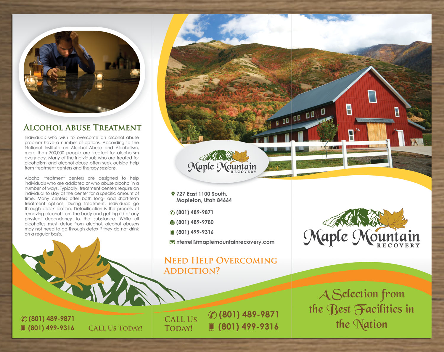 Brochure Design by Sbss for Salt Lake Behavioral Health | Design #3077705