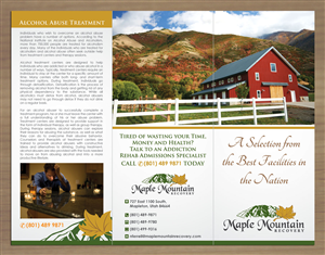Design de Brochure par Sbss pour Salt Lake Behavioral Health | Design : #3085777