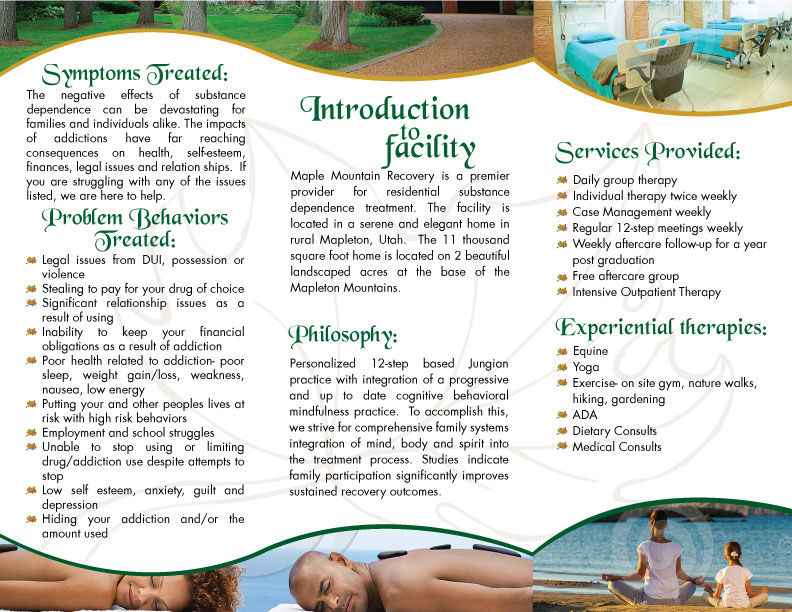 Design de Brochure par Impressive Solutions pour Salt Lake Behavioral Health | Design #3128968
