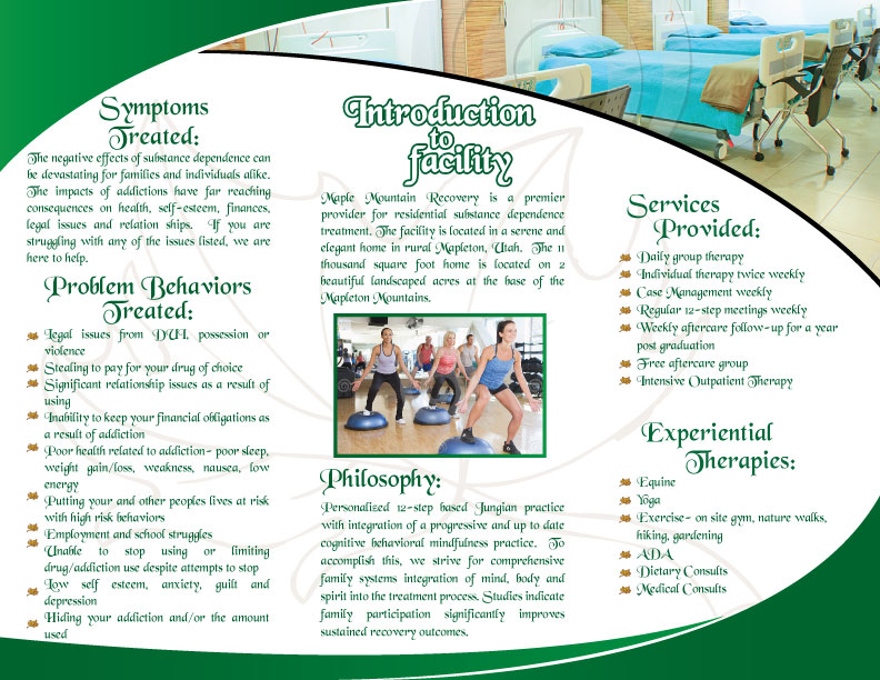 Design de Brochure par Impressive Solutions pour Salt Lake Behavioral Health | Design #3161409