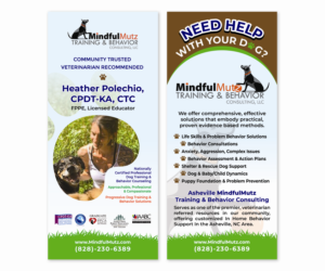Karten-Design von Emmi für MindfulMutz Training & Behavior Consulting llc | Design: #26880674