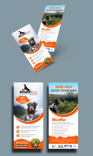 Karten-Design von Fat Bat Man für MindfulMutz Training & Behavior Consulting llc | Design: #26886169