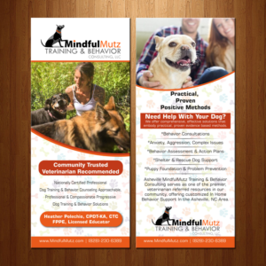 Design de Carte par theblueart pour MindfulMutz Training & Behavior Consulting llc | Design #26870915