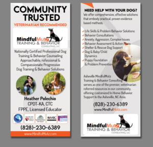 Karten-Design von AditiArts für MindfulMutz Training & Behavior Consulting llc | Design: #26885744