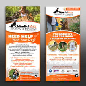 Karten-Design von DA. für MindfulMutz Training & Behavior Consulting llc | Design: #26879336