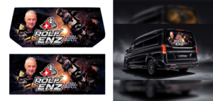 Racing Van Mercedes V-Class rear windows Picture | Graphic Design by Navisol Creatives