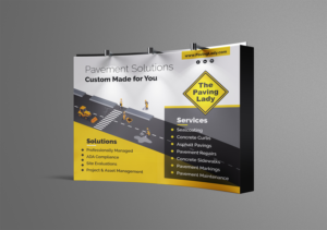 Trade Show Booth Design by Akshar Shailesh for The Paving Lady | Design: #26877228