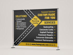 Trade Show Booth Design by Deziners Zone for The Paving Lady | Design: #26876728