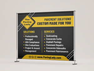 Trade Show Booth Design by Deziners Zone for The Paving Lady | Design: #26876730