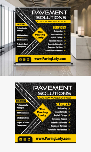 Trade Show Booth Design by ecorokerz for The Paving Lady | Design: #26882334
