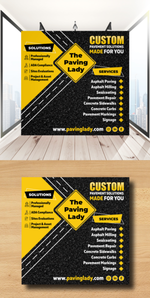 Trade Show Booth Design by ecorokerz for The Paving Lady | Design: #26907693