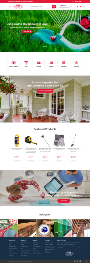 Web Design by pb for Ring's End | Design: #26877564
