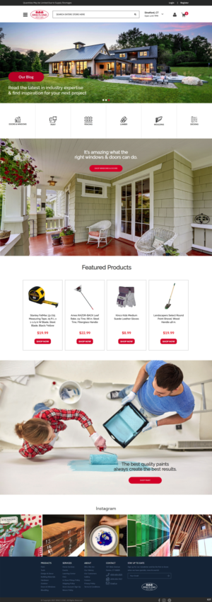 Web Design by pb for Ring's End | Design: #26877570