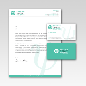 Awesome Design for a psychotherapy practise | Schreibwaren-Design von Creative Jiniya