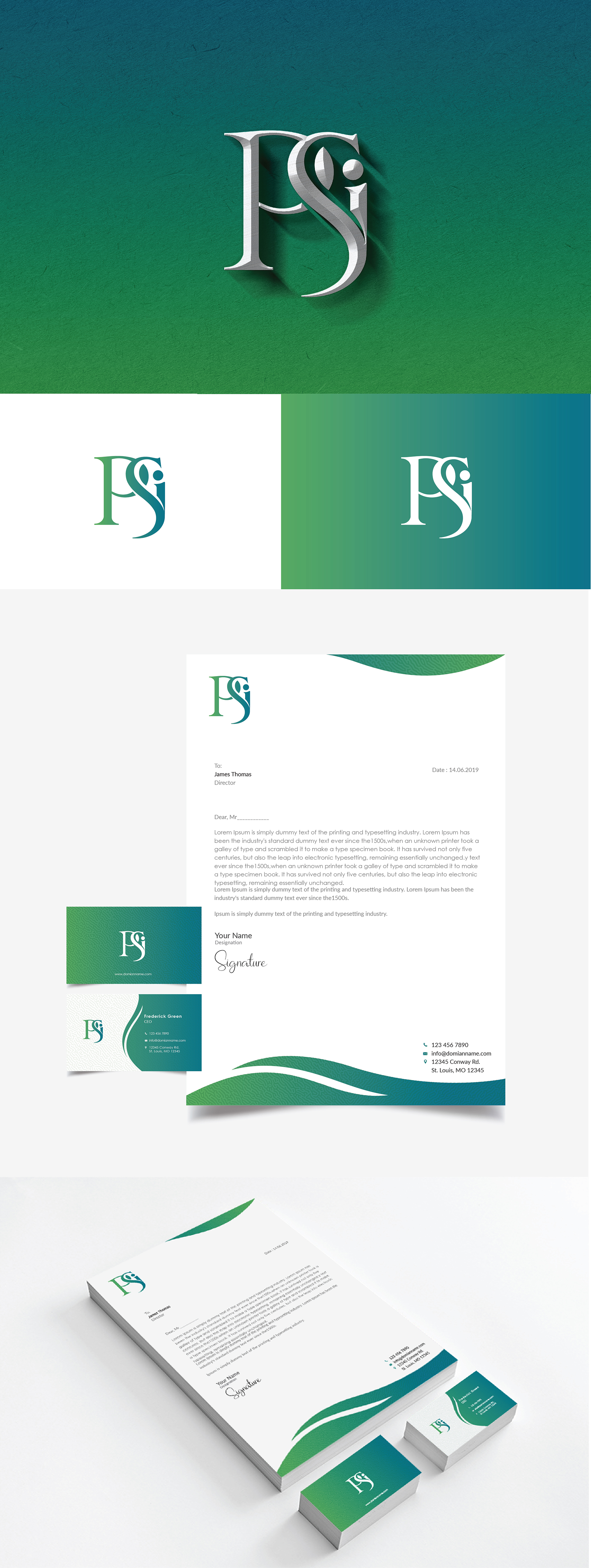 Stationery Design by bdesigner9 for this project | Design #26895059