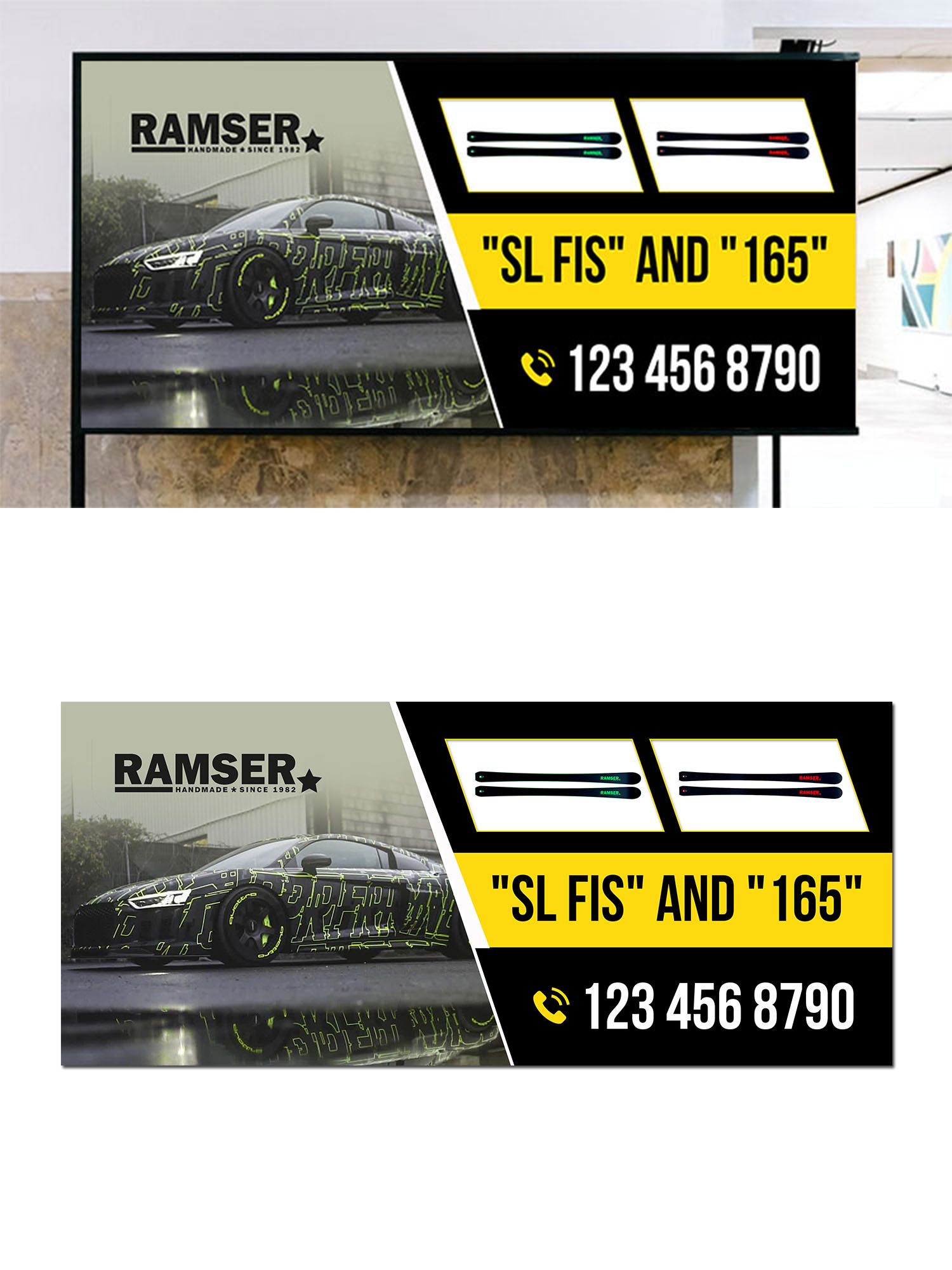 Signage Design by debdesign for Ski-Shop Ramser GmbH | Design #26877405