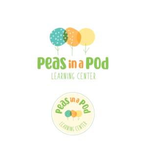 Peas in a pod learning center | Logo Design by Samantha Ward Design