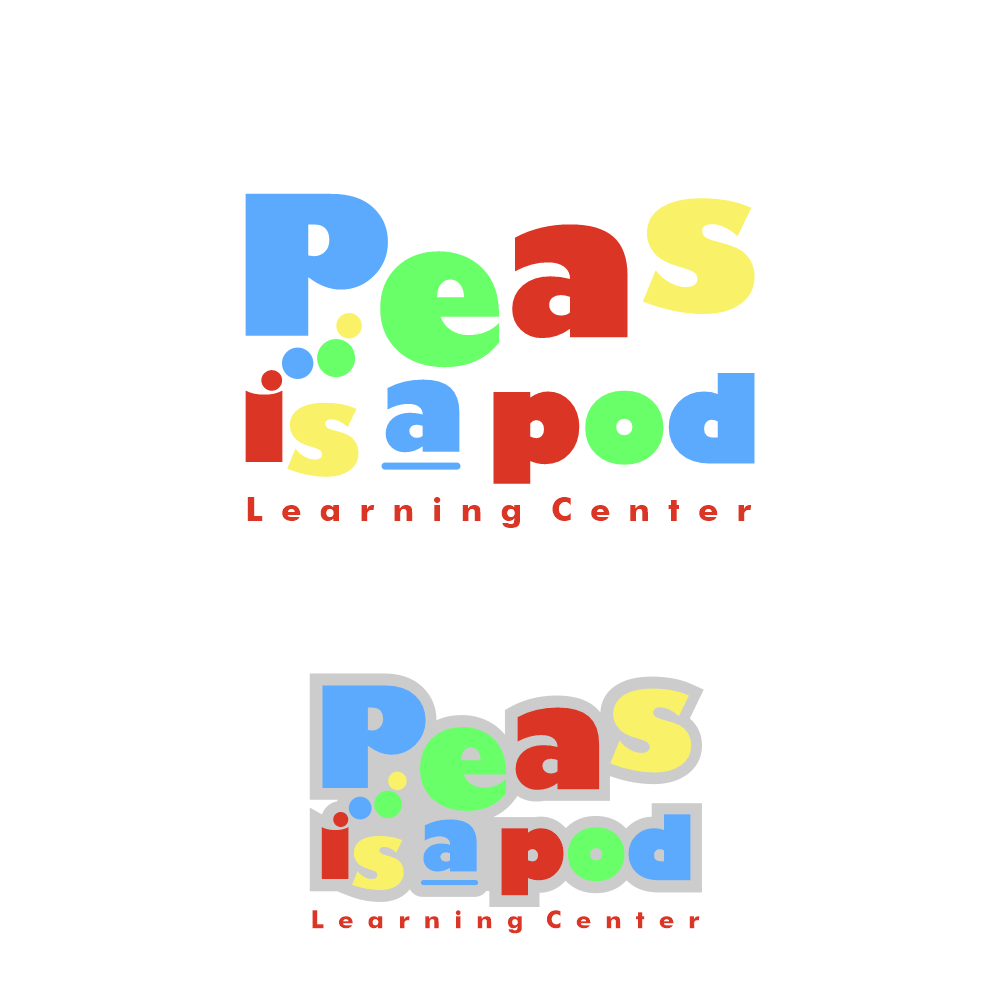 Logo Design by Gerald Design 3 for Peas in a Pod learning center | Design #26879616