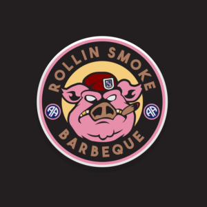 Logo-Design von pramudya010688 für Rollin Smoke Barbecue | Design: #26880599