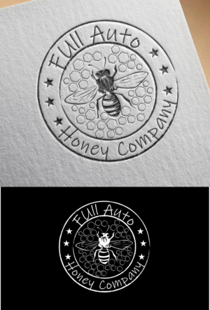 Full Auto Honey Company | Logo Design by blue eye