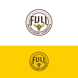 Full Auto Honey Company | Logo Design by Graphic Bricks