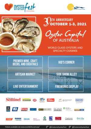 Oysterfest 2021 30th Anniversary | Grafik-Design von aniep