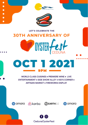 Oysterfest 2021 30th Anniversary | Graphic Design by BMSA
