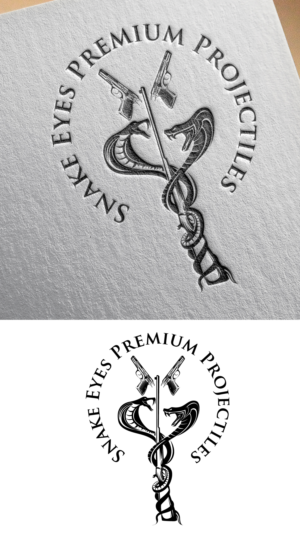 Snake Eyes Premium Projectiles | Logo Design by blue eye