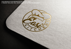 easi kitchens - the word easi is the hero and main brand name. kitchens is the product/service. | Logo-Design von Jennifer©