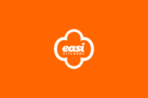easi kitchens - the word easi is the hero and main brand name. kitchens is the product/service. | Diseño de Logo por BUNG