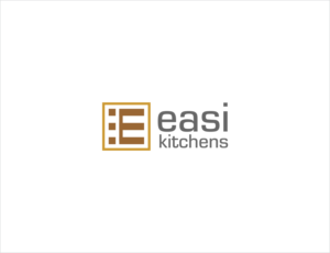 easi kitchens - the word easi is the hero and main brand name. kitchens is the product/service. | Logo Design by BNdesigner