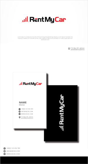 RentMyCar | Diseño de Logo por graphicevolution