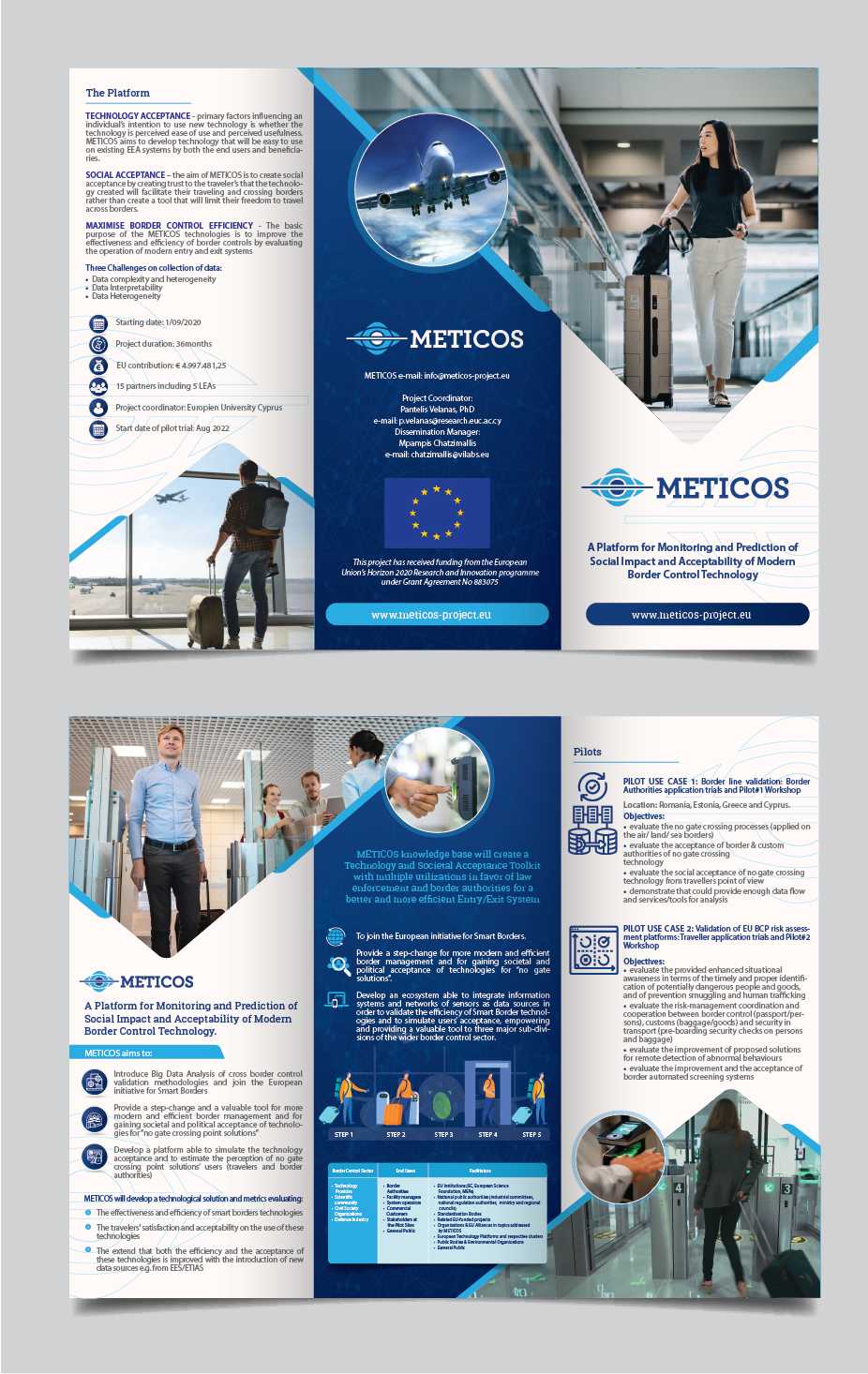 Brochure Design for Charalampos Chatzimallis Political Scientist VAT num. 142240690 by alex989