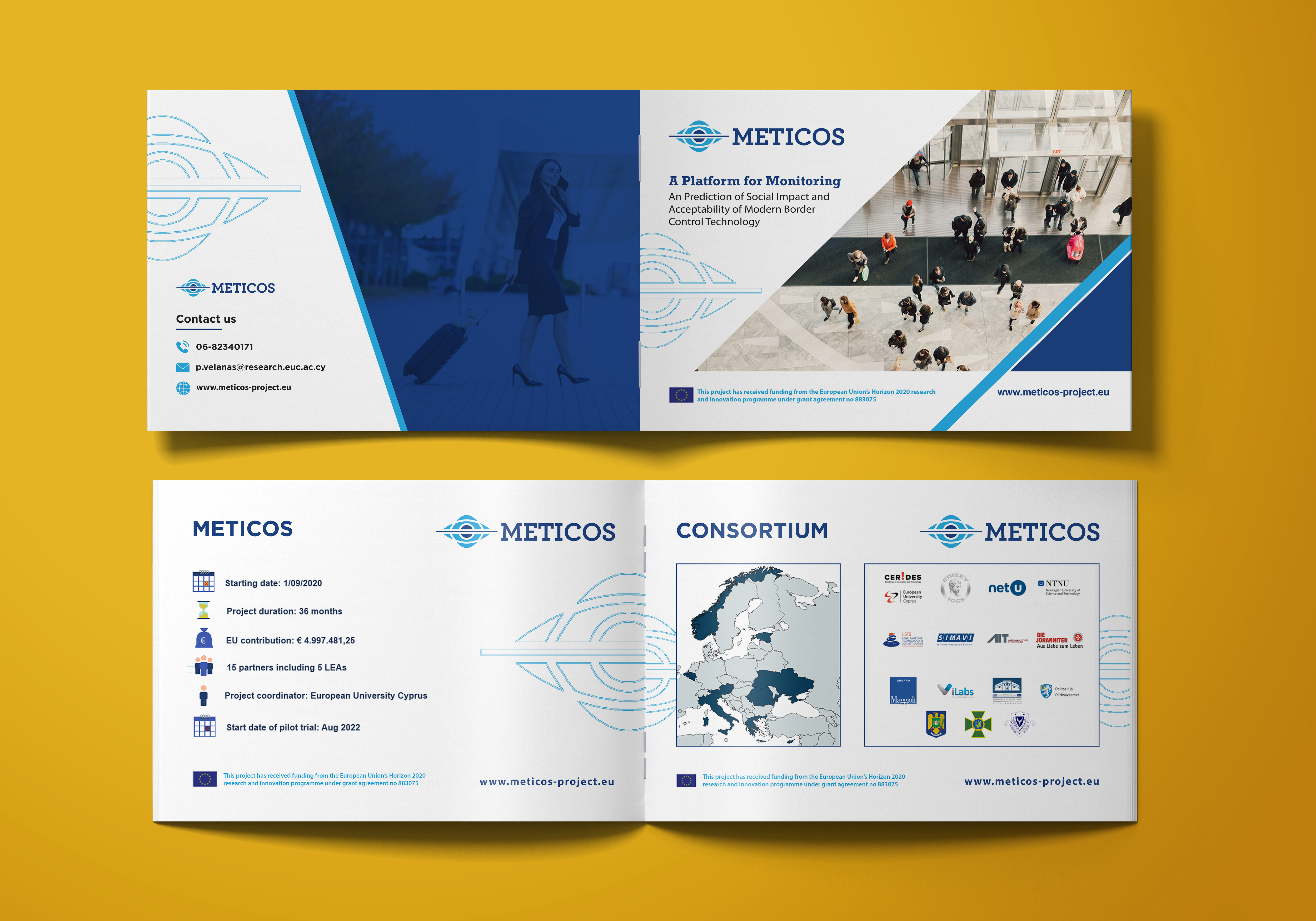 Diseño de Brochure por debdesign para Charalampos Chatzimallis Political Scientist VAT num. 142240690 | Diseño #26908498