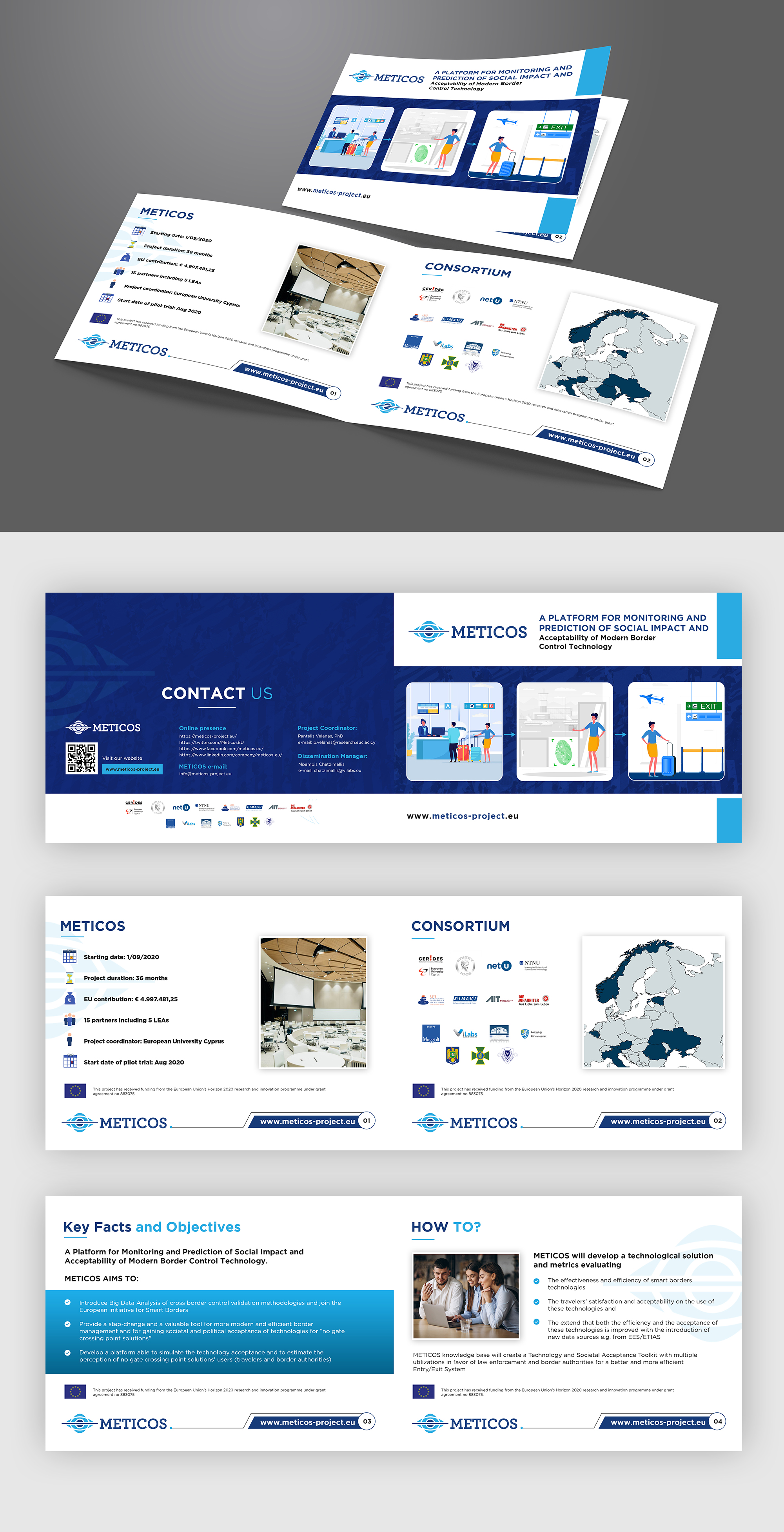 Diseño de Brochure por debdesign para Charalampos Chatzimallis Political Scientist VAT num. 142240690 | Diseño #26911322