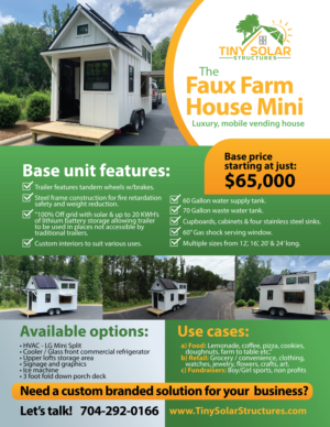 Tiny Solar Structures needs an updated flyer | Flyer-Design von Sergio Coelho