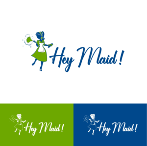 Hey Maid! | Logo Design by ZeneFashions
