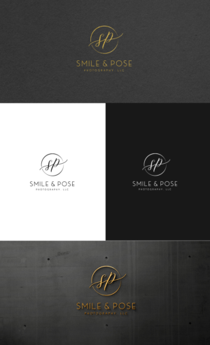 Smile & Pose | Logo Design by GLDesigns